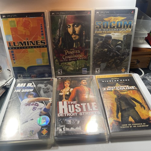 Psp games lot bundle sony - games, (sony