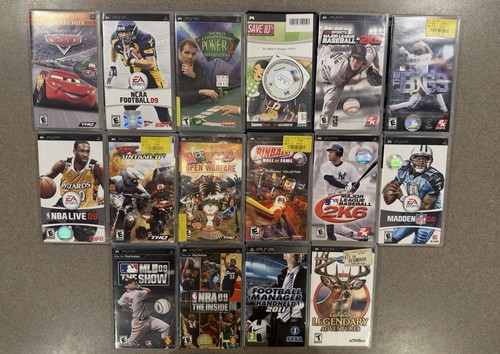 Lot playstation portable - of,